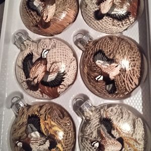 Glass Christmas ornaments